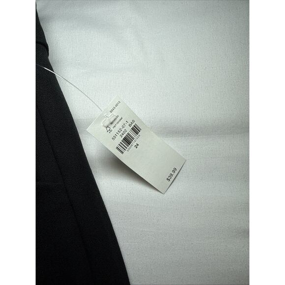 Old Navy High Rise Pixie Pants Womens Plus Size 24 Black Never Fade Trouser NWT - Picture 2 of 14